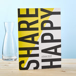 Share Happy Poster Book