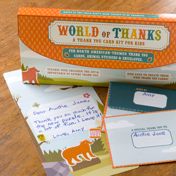 World of Thanks - Boxed Cards for Kids