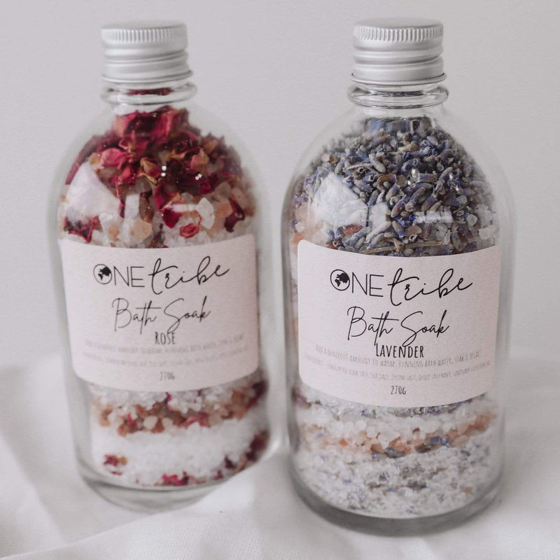 One Tribe Village Bath and Body Bath Soak Bottles