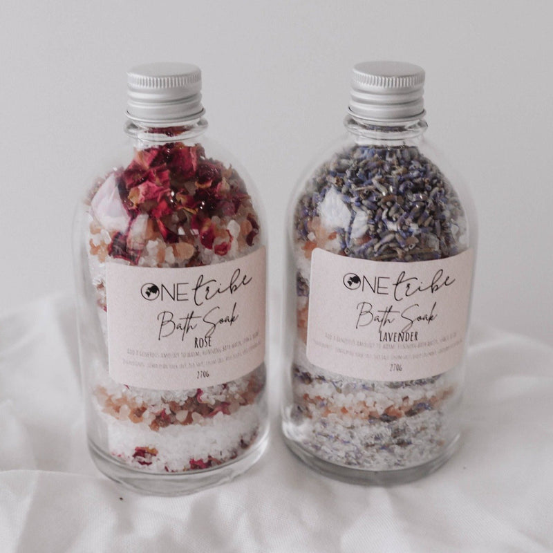 One Tribe Village Bath and Body Bath Soak Bottles