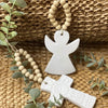 One Tribe Village Homewares Angel With Beads