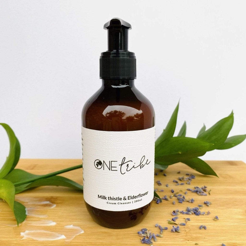 One Tribe Village Skincare Milk thistle & Elderflower Cream Cleanser